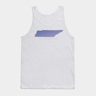 My Tennessee Home - Moon Sliver Tank Top